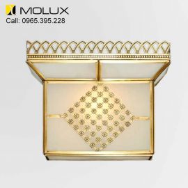 Đèn treo tường đồng MOLUX B0036-01 (W250*H200*L150mm)