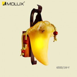 Đèn tường gỗ MOLUX 6500/1W-Y (W330*L200*H550mm)