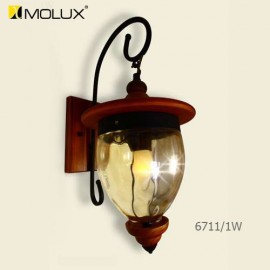 Đèn tường gỗ MOLUX 6711/1W (W200*L280*H450mm)