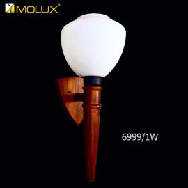 Đèn tường gỗ MOLUX 6999/1W (W200*L240*H500mm)