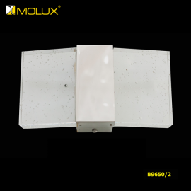 Đèn treo tường pha lê MOLUX B9650-2 (L230*L120*H60mm)
