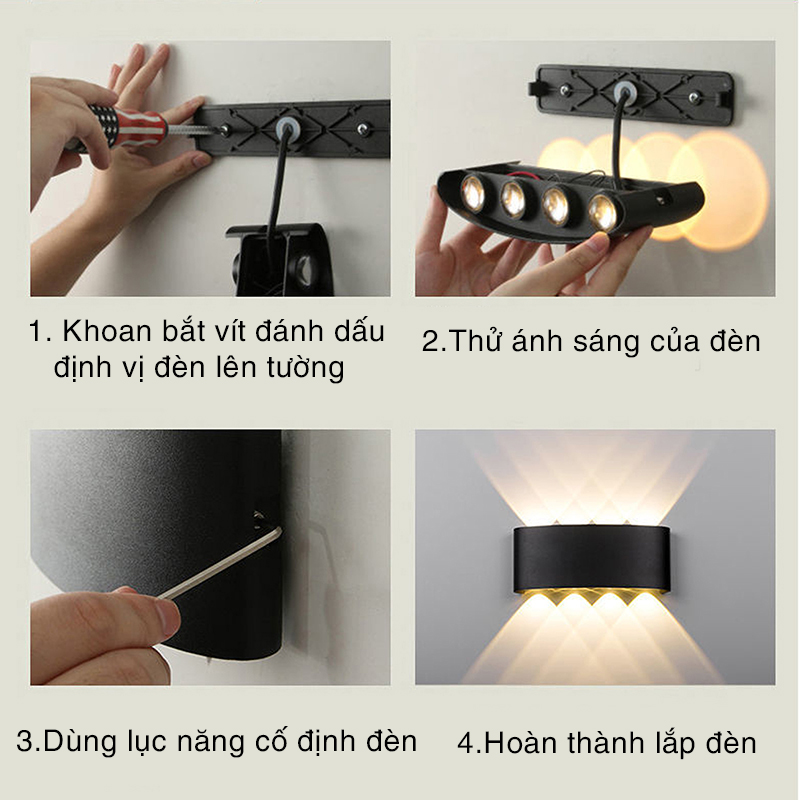 đèn tường quảng ninh