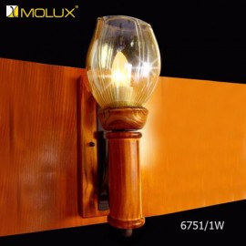 Đèn tường tân cổ điển MOLUX 6751/1W (W150*L150*H400mm)