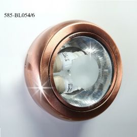Đèn ốp trần 585-BL054 - vành đồng đỏ (4 inch/ 8 inch)
