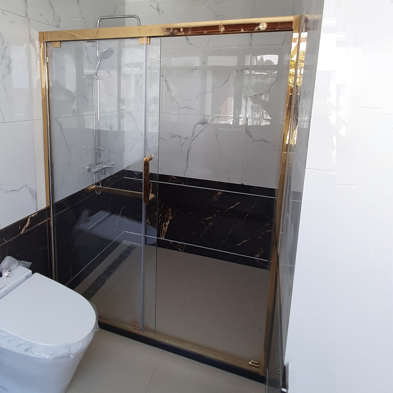 lắp đặt vách kính nhà tắm tại hà nội